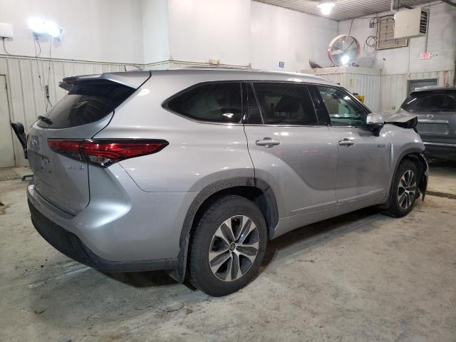 2021 TOYOTA HIGHLANDER HYBRID XLE VIN: 5TDHBRCH7MS518483