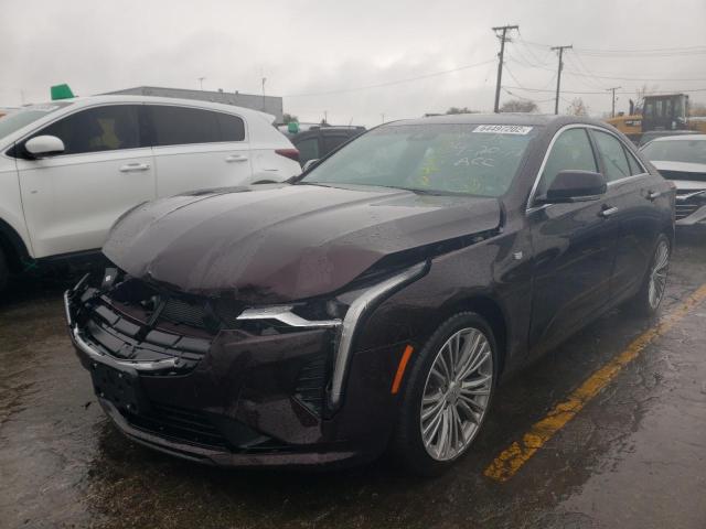 2021 CADILLAC CT4 PREMIUM LUXURY VIN: 1G6DF5RL7M0112183