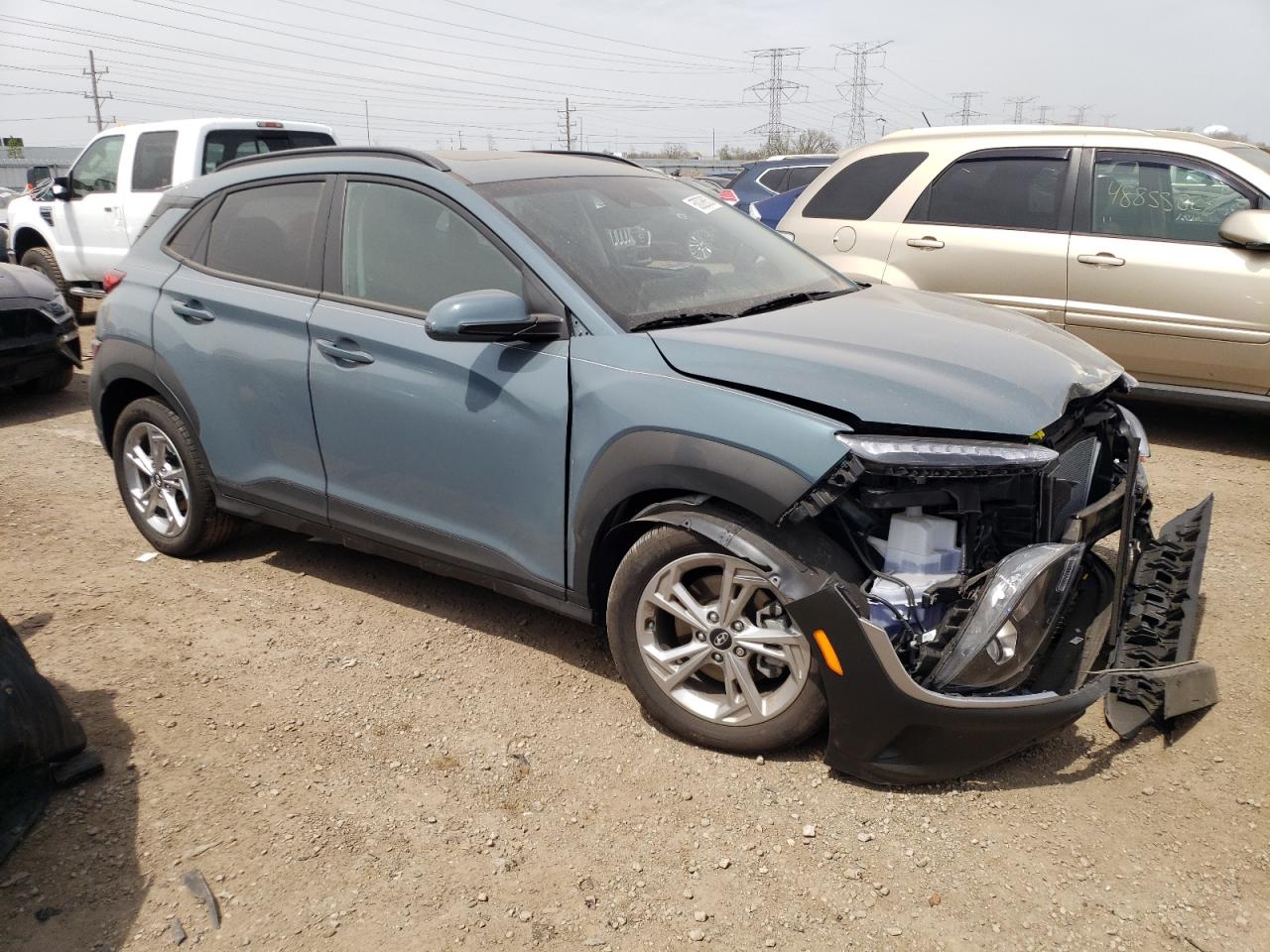 2022 HYUNDAI KONA SEL VIN:KM8K3CAB5NU895580