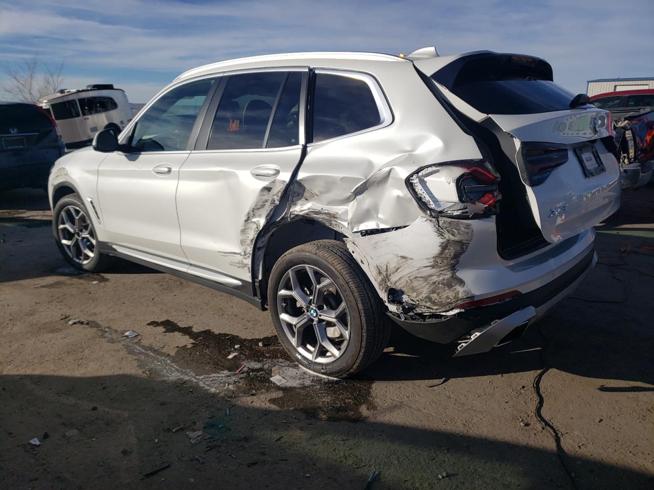 2022 BMW X3 XDRIVE30I VIN:5UX53DP01N9L16423