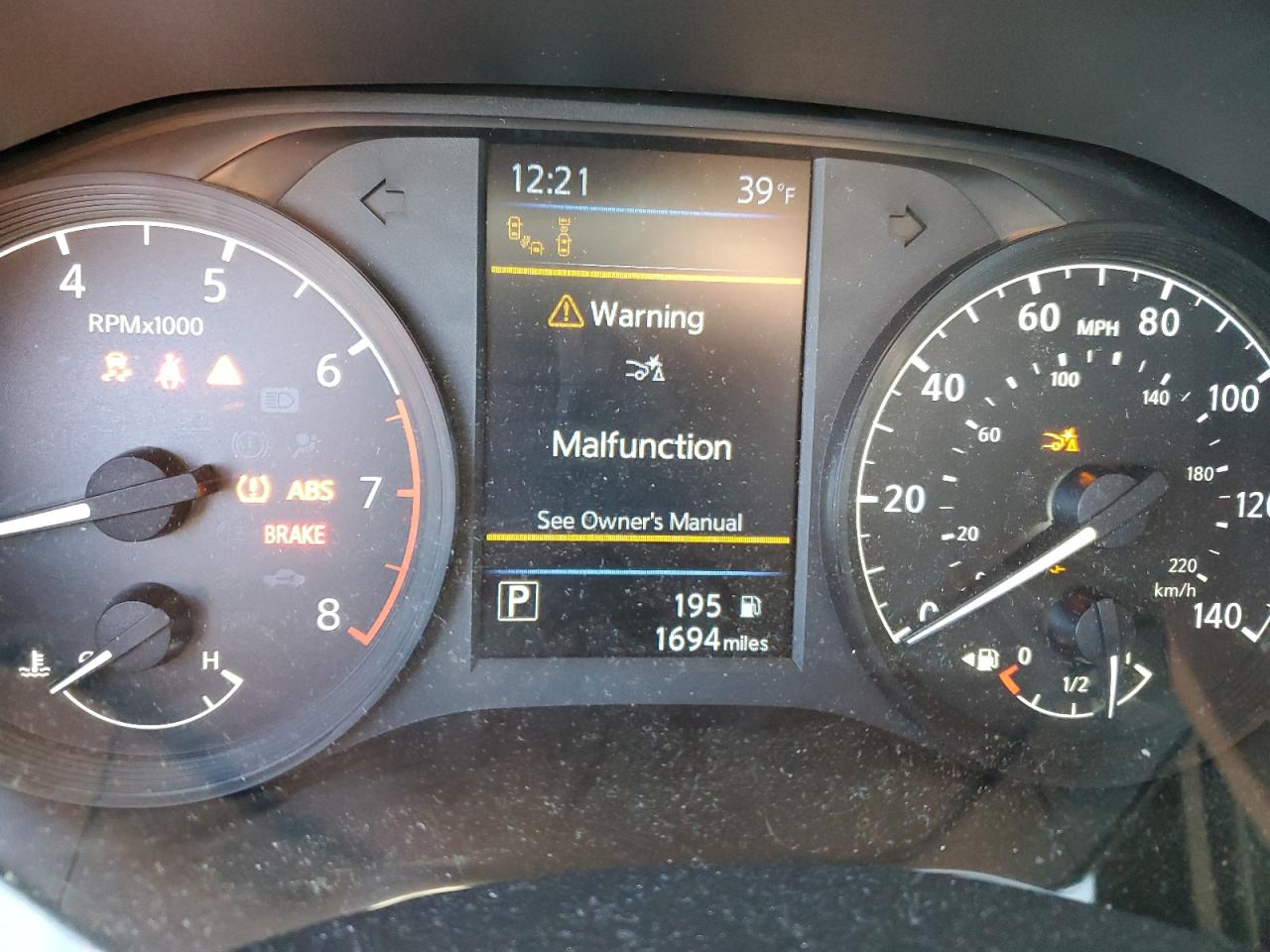 2023 NISSAN ALTIMA S VIN:1N4BL4BV7PN326820