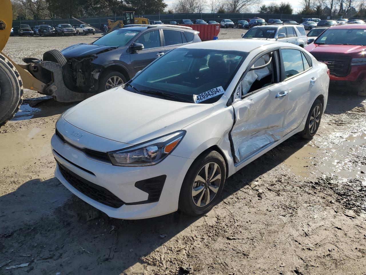 2022 KIA RIO LX VIN:3KPA24AD8NE458200