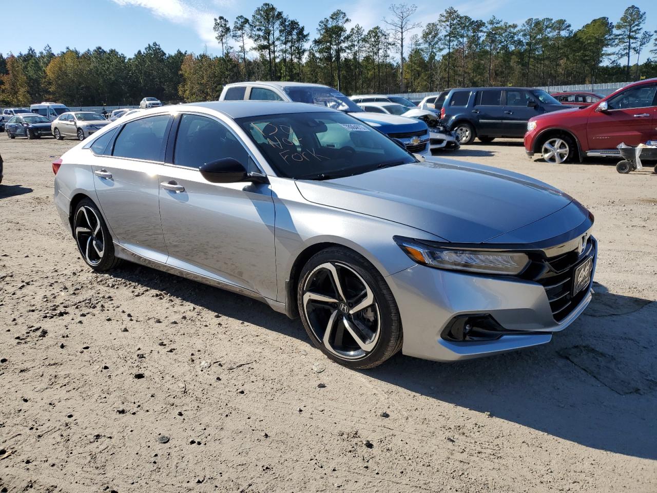 2022 HONDA ACCORD SPORT SE VIN:1HGCV1F44NA114701