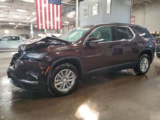 2022 CHEVROLET TRAVERSE LT VIN:1GNEVGKWXNJ155536