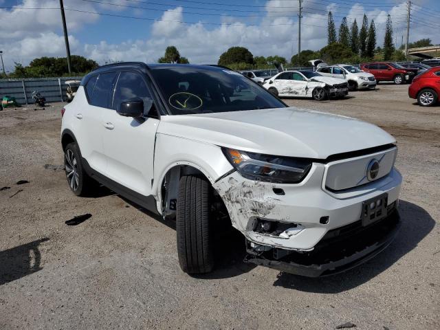 2021 VOLVO XC40 RECHARGE VIN: YV4ED3UR8M2528901