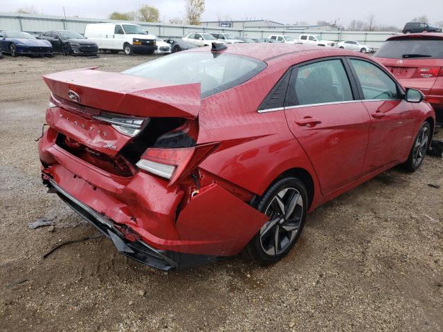 2021 HYUNDAI ELANTRA LIMITED VIN: KMHLP4AG0MU115963