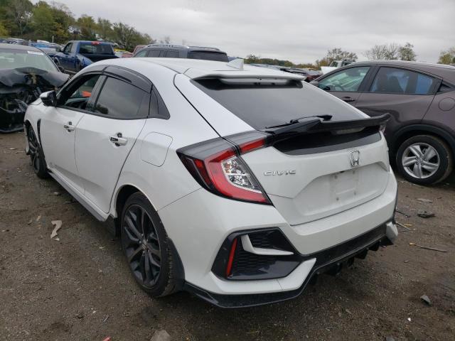 2021 HONDA CIVIC SPORT VIN: SHHFK7H40MU405429