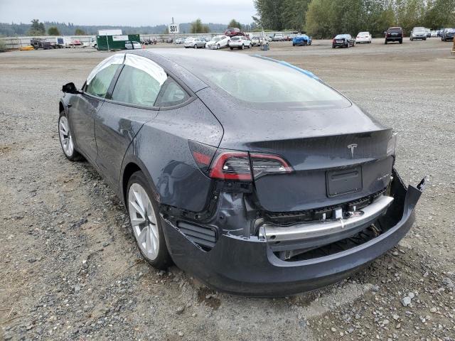 2021 TESLA MODEL 3 VIN: 5YJ3E1EB9MF070473