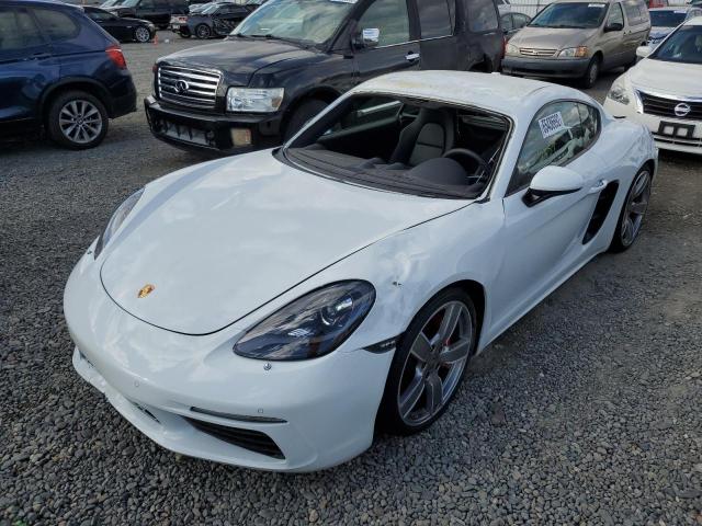 2021 PORSCHE CAYMAN S VIN: WP0AB2A88MS275091