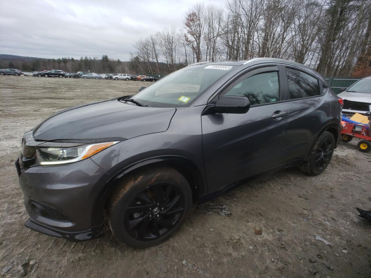 2022 HONDA HR-V SPORT VIN:3CZRU6H16NM766440