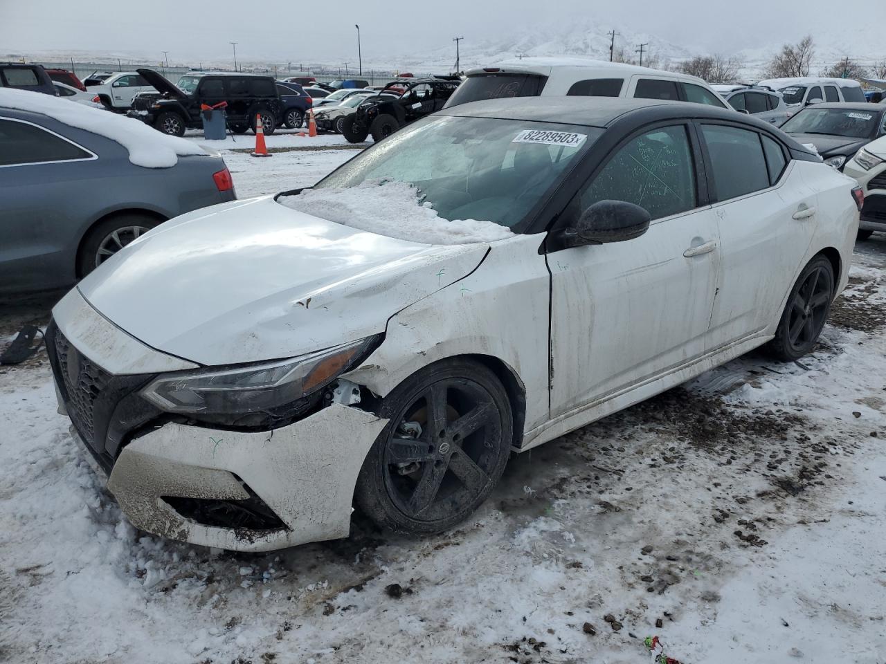 2022 NISSAN SENTRA SR VIN:3N1AB8DV2NY311111