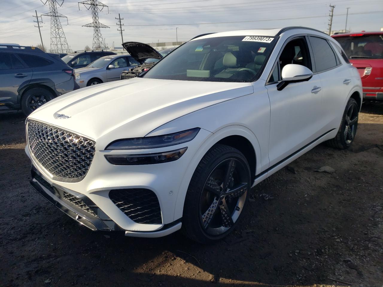 2022 GENESIS GV70 BASE VIN:KMUMCDTC6NU018831