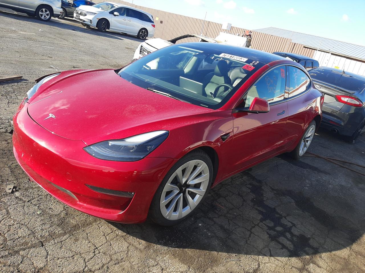 2022 TESLA MODEL 3  VIN:5YJ3E1EA0NF289959