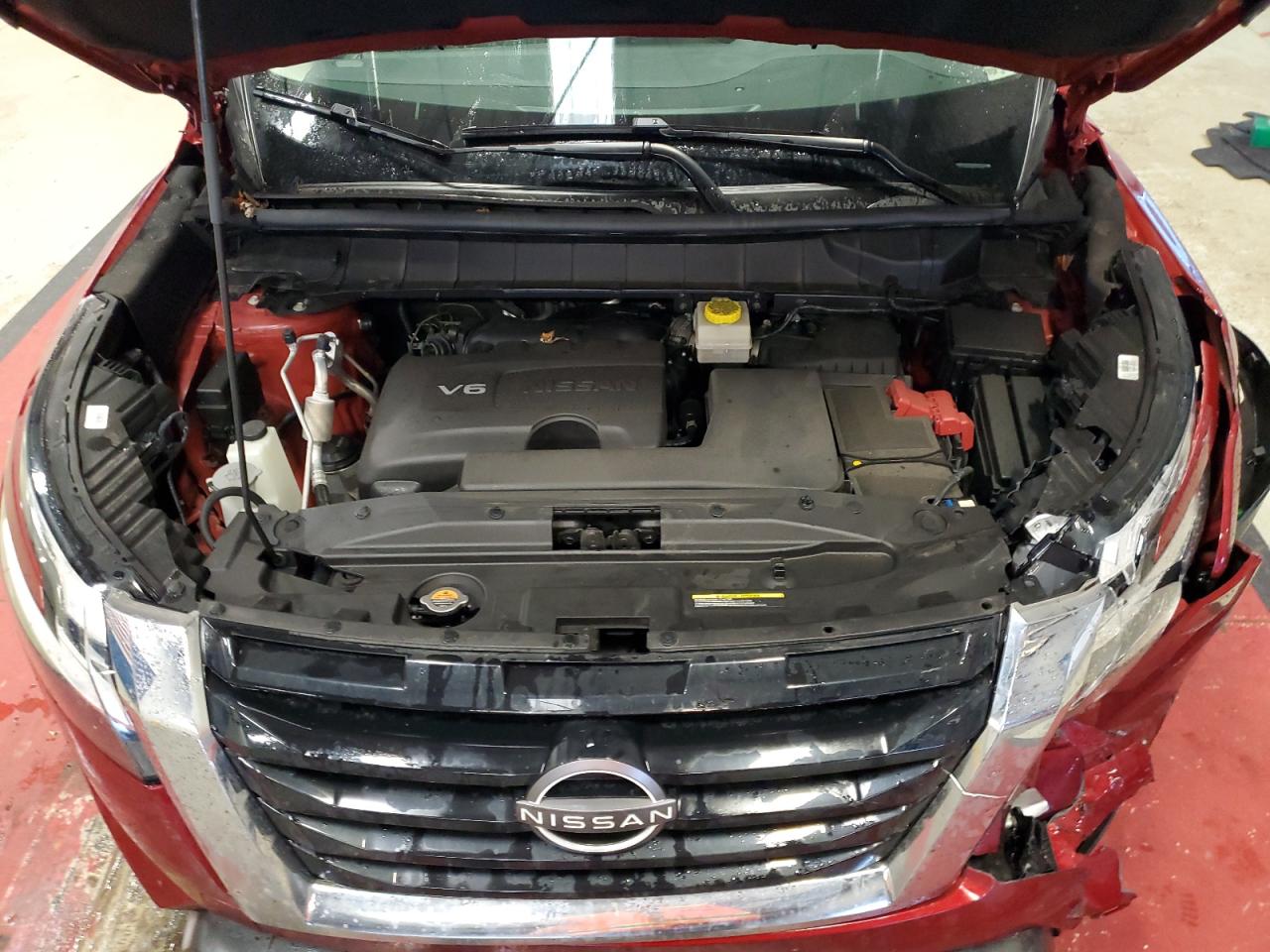 2022 NISSAN PATHFINDER SV VIN:5N1DR3BD9NC241355