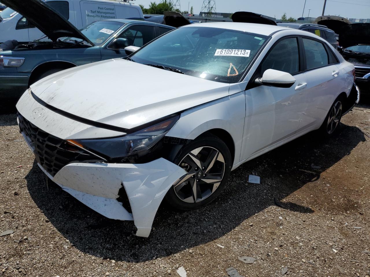 2023 HYUNDAI ELANTRA SEL VIN:5NPLS4AG9PH107135