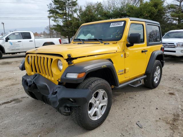 2021 JEEP WRANGLER SPORT VIN: 1C4GJXAN6MW637282