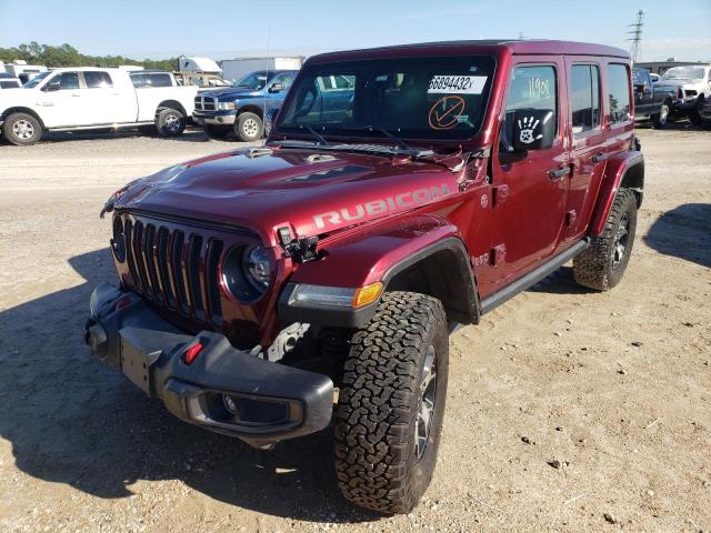 2021 JEEP WRANGLER UNLIMITED RUBICON VIN: 1C4HJXFG0MW618662