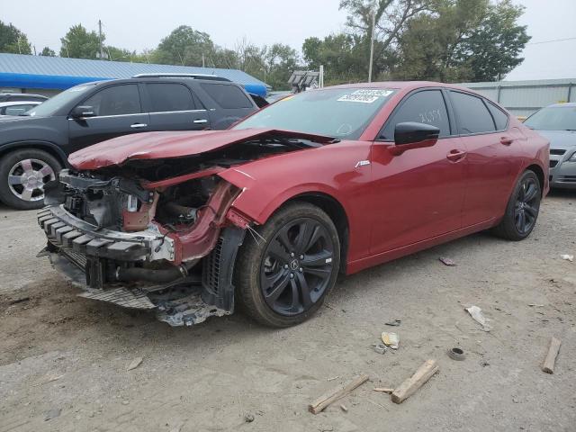 2021 ACURA TLX TECH A VIN: 19UUB6F50MA003905