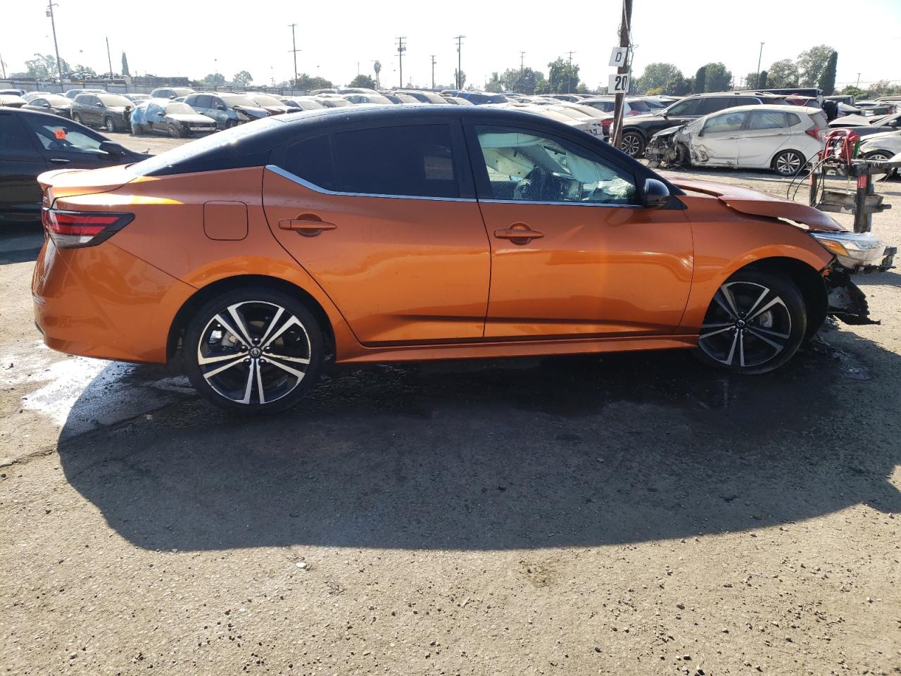 2022 NISSAN SENTRA SR VIN:3N1AB8DV9NY236083