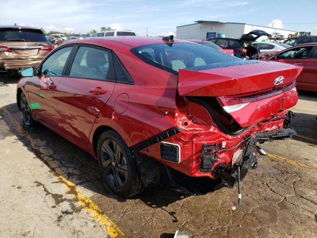 2021 HYUNDAI ELANTRA SEL VIN: KMHLM4AG3MU074477