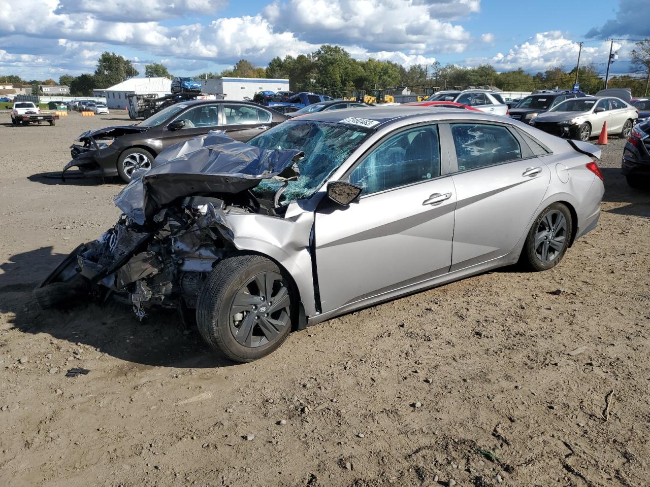 2023 HYUNDAI ELANTRA SEL VIN:KMHLM4AG1PU435001