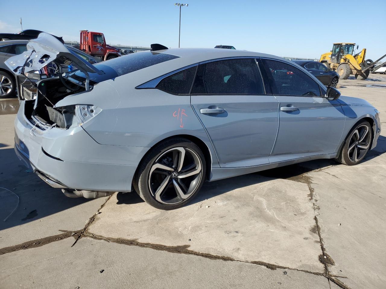 2022 HONDA ACCORD SPORT VIN:1HGCV1F37NA112822