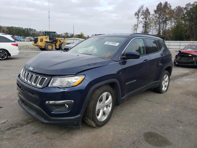 2021 JEEP COMPASS LATITUDE VIN: 3C4NJCBB7MT505240