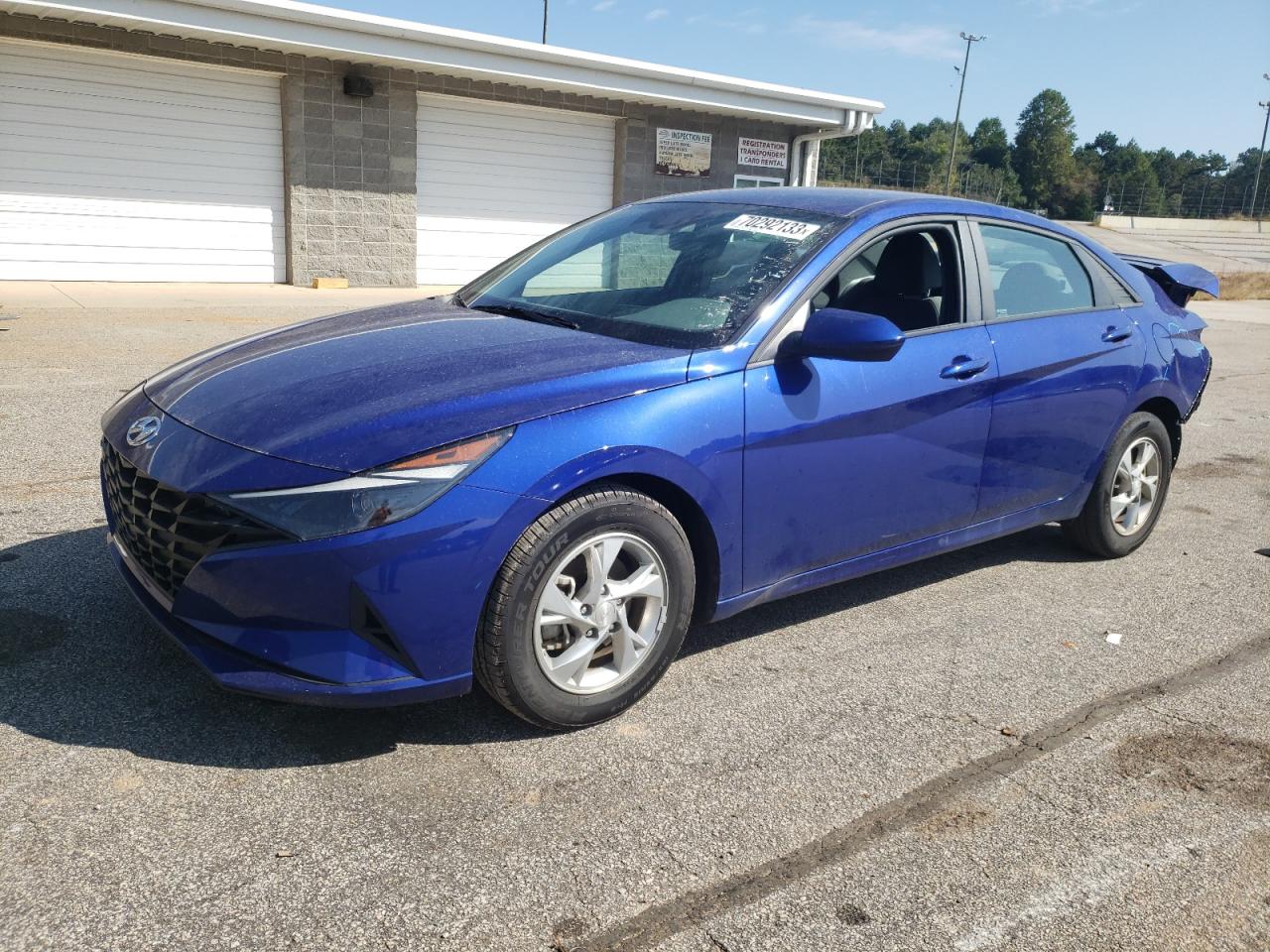 2022 HYUNDAI ELANTRA SE VIN:KMHLL4AG9NU339147