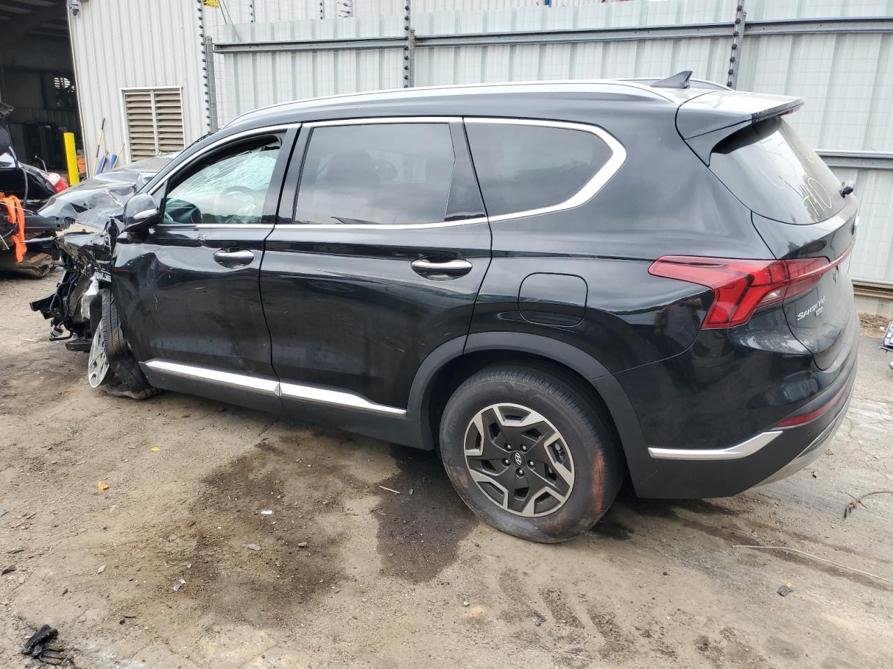 2022 HYUNDAI SANTA FE BLUE VIN:KM8S2DA19NU057410
