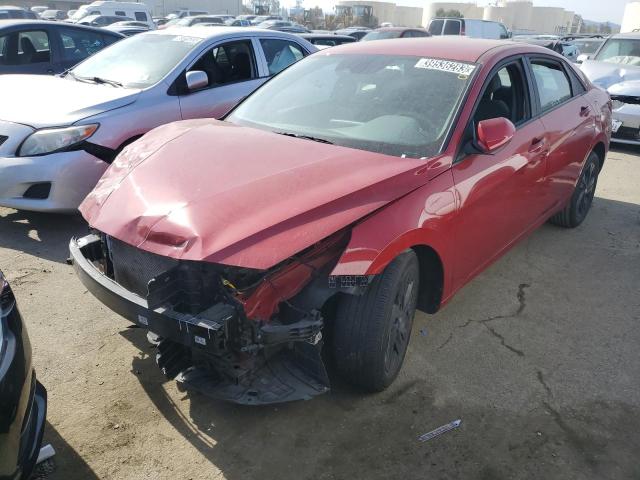 2021 HYUNDAI ELANTRA SEL VIN: KMHLM4AG2MU177132