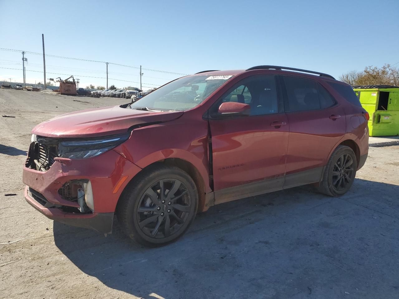 2023 CHEVROLET EQUINOX RS VIN:3GNAXMEG9PS129944