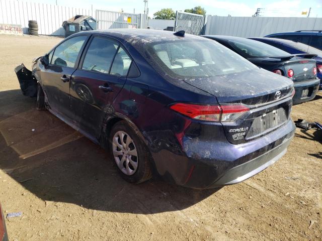 2021 TOYOTA COROLLA LE VIN: 5YFEPMAE6MP215364