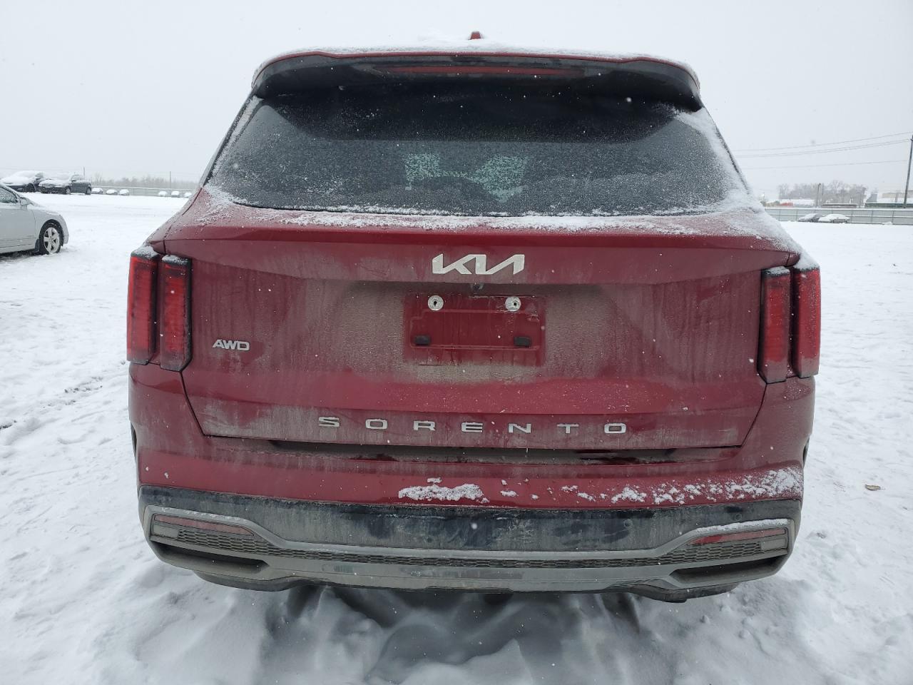 2022 KIA SORENTO EX VIN:5XYRHDLF8NG107533