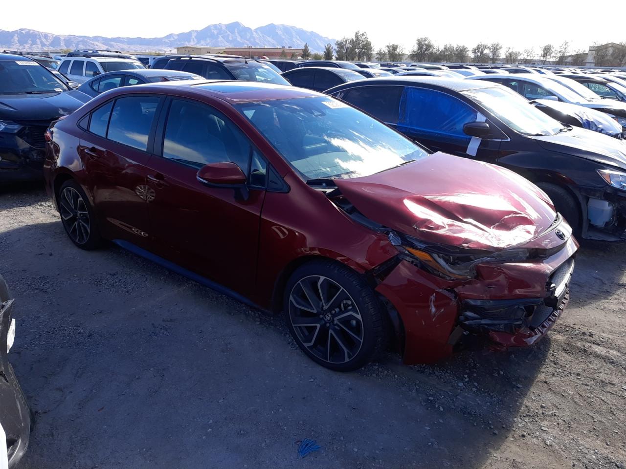 2022 TOYOTA COROLLA SE VIN:5YFM4MCE6NP134044