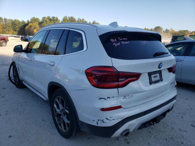 2021 BMW X3 XDRIVE30I VIN: 5UXTY5C09M9G61687