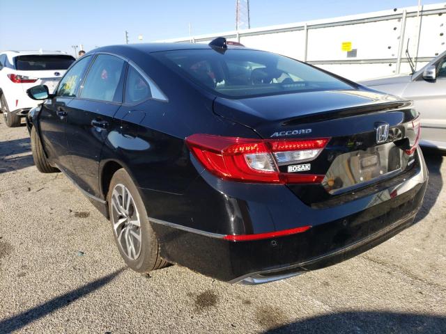 2021 HONDA ACCORD HYBRID EXL VIN: 1HGCV3F54MA019199