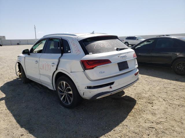 2021 AUDI Q5 PREMIUM VIN: WA1AAA***********