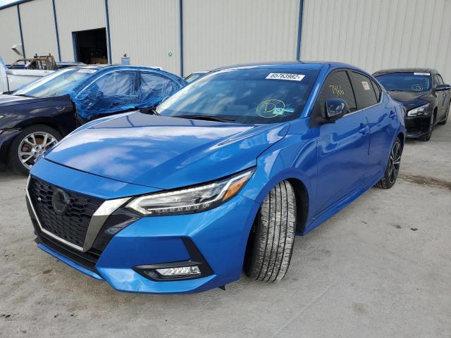 2021 NISSAN SENTRA SR VIN: 3N1AB8DV3MY309303