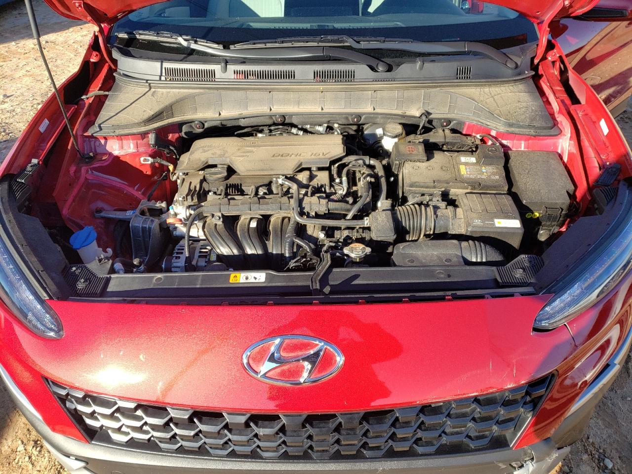 2022 HYUNDAI KONA SEL VIN:KM8K32AB7NU908517