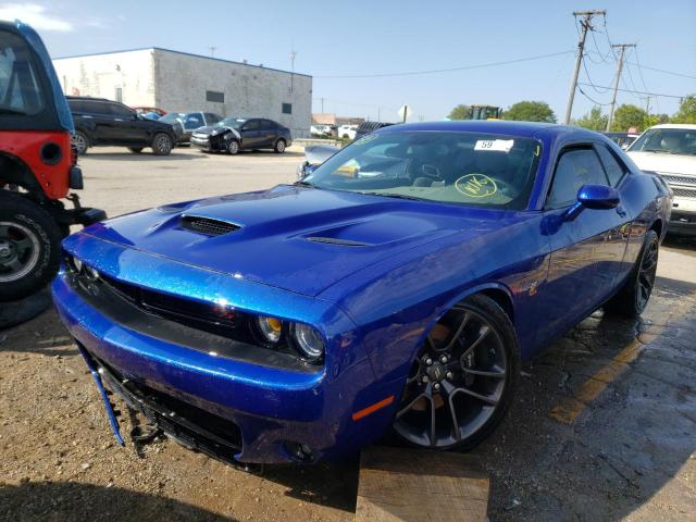 2021 DODGE CHALLENGER R/T SCAT PACK VIN: 2C3CDZFJ3MH526652