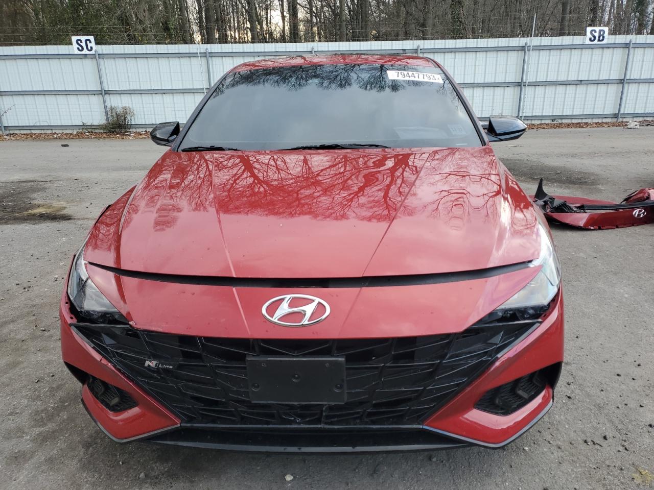 2023 HYUNDAI ELANTRA N LINE VIN:KMHLR4AF6PU416131