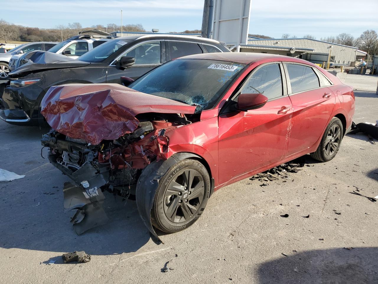 2023 HYUNDAI ELANTRA SEL VIN:KMHLM4AG1PU564629