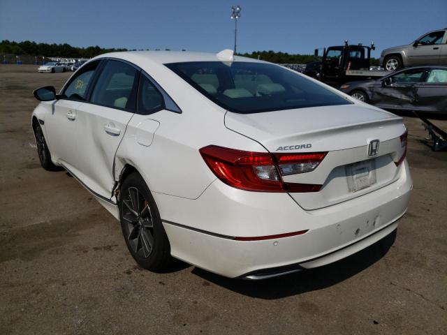 2021 HONDA ACCORD EXL VIN: 1HGCV1F50MA074186