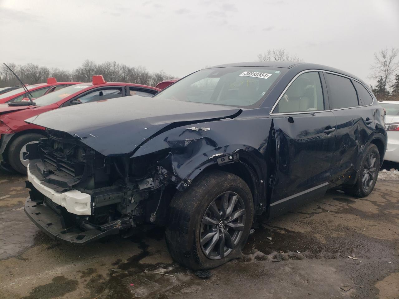 2022 MAZDA CX-9 TOURING VIN:JM3TCBCY1N0600123