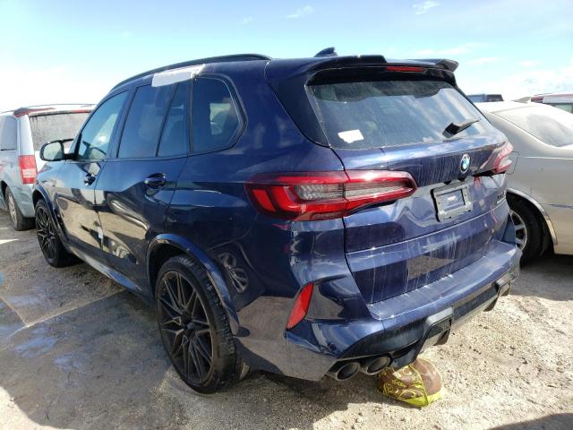 2021 BMW X5 M VIN: 5YMJU0***********