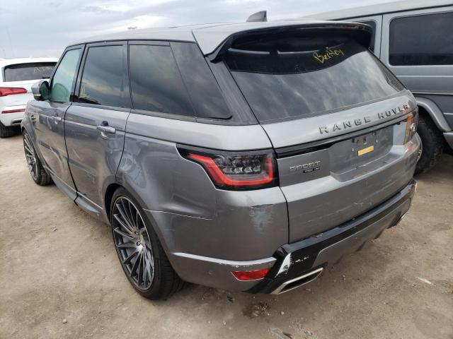 2021 LAND ROVER RANGE ROVER SPORT HSE DYNAMIC VIN: SALWR2SE2MA756233