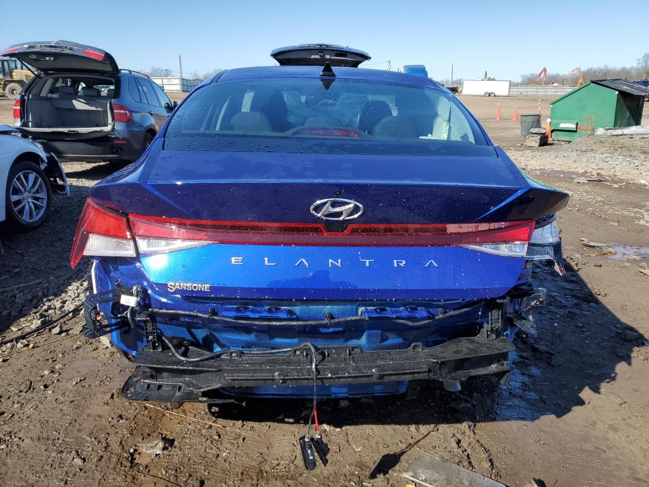 2023 HYUNDAI ELANTRA SEL VIN:KMHLM4AG7PU495283