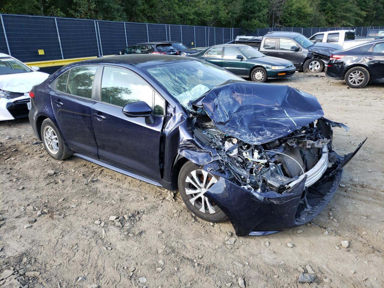 2022 TOYOTA COROLLA LE VIN:JTDEAMDE6NJ039225