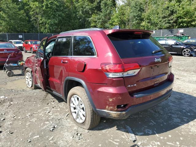 2021 JEEP GRAND CHEROKEE LAREDO VIN: 1C4RJFAG3MC612264