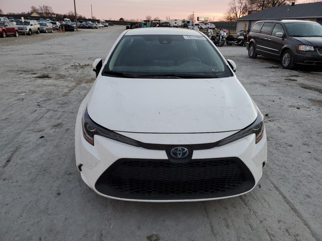2022 TOYOTA COROLLA LE VIN:JTDEAMDE1NJ038113